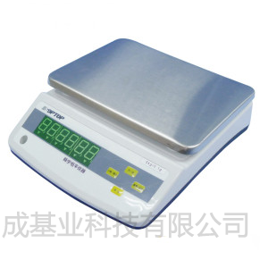 上海恒平-YP6001N电子天平 (方盘)